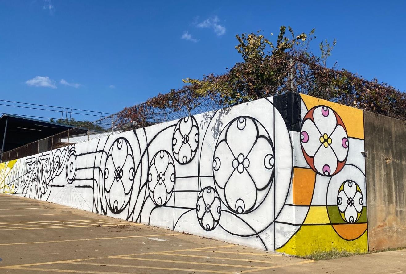 Deanna Pickett Frye mural